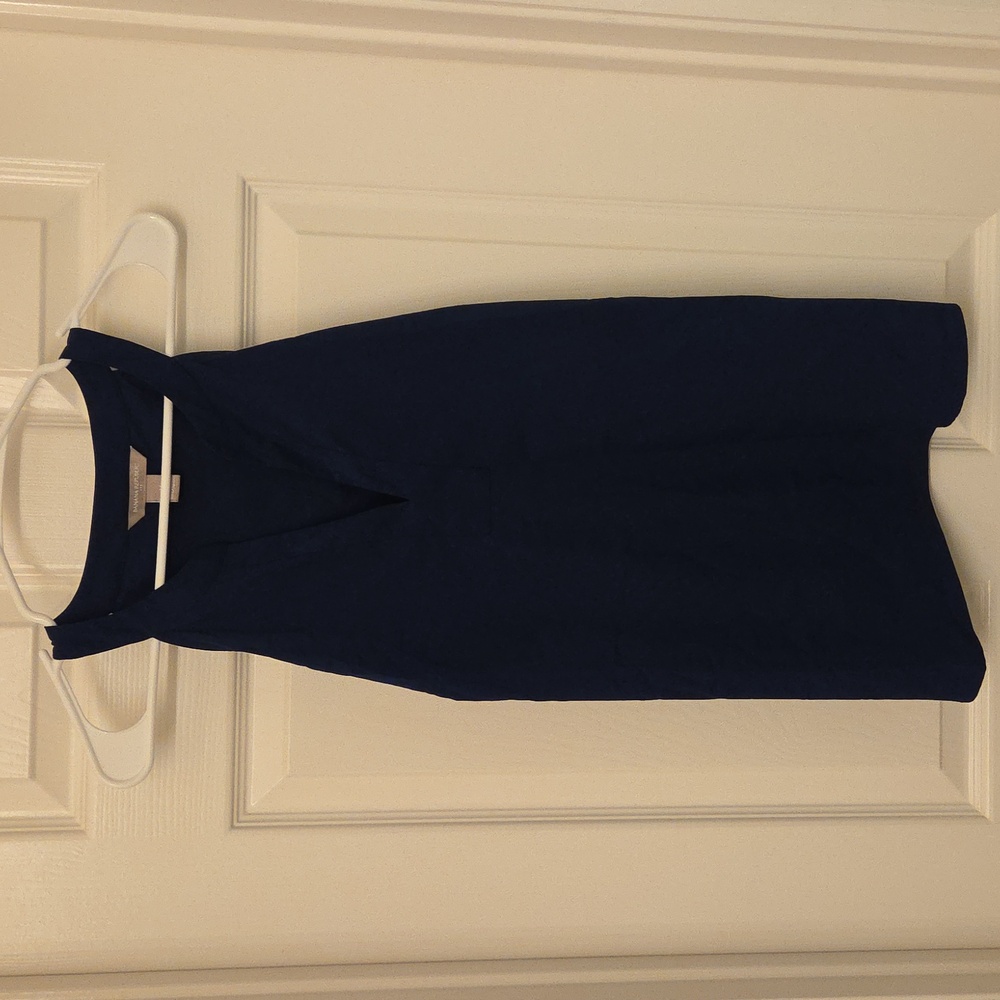 Banana Republic Deep Blue Sleeveless Top Size M